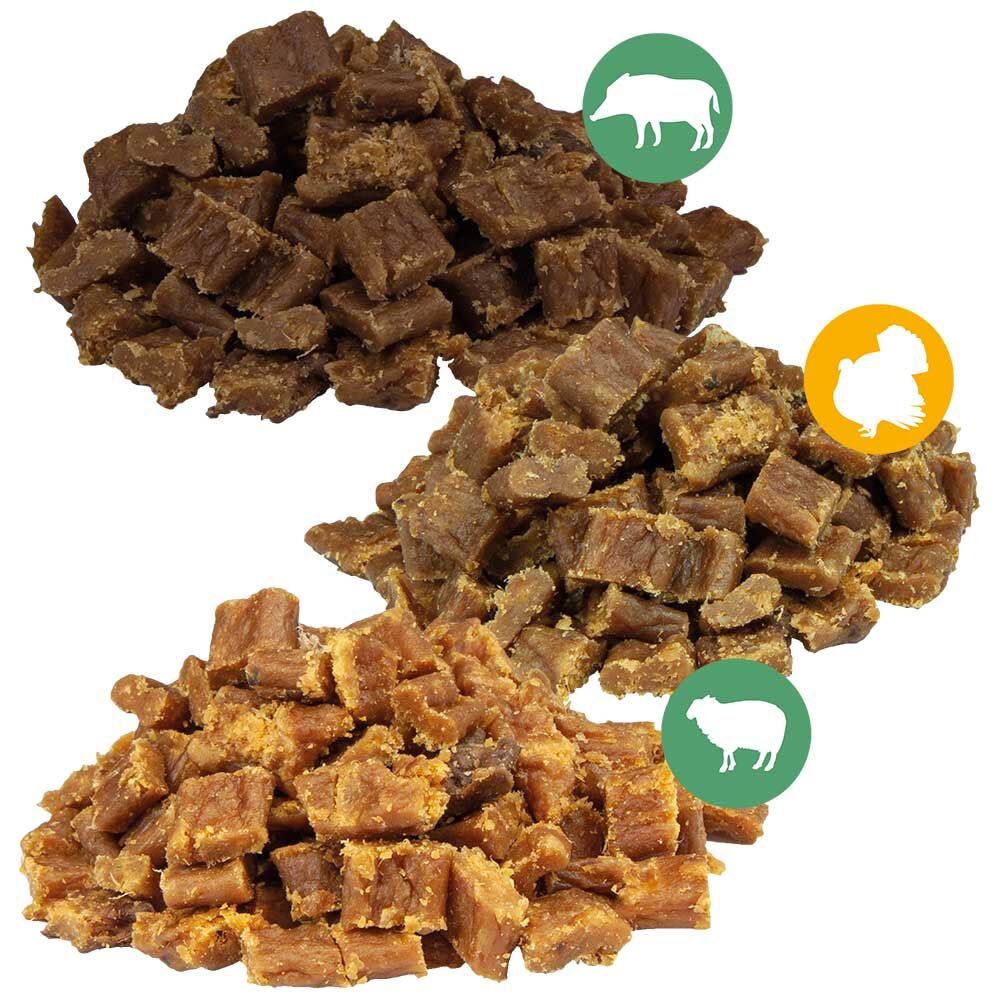 Knubbies: kleine stukjes vlees voor honden - 5 x 200 g Afbeelding 3