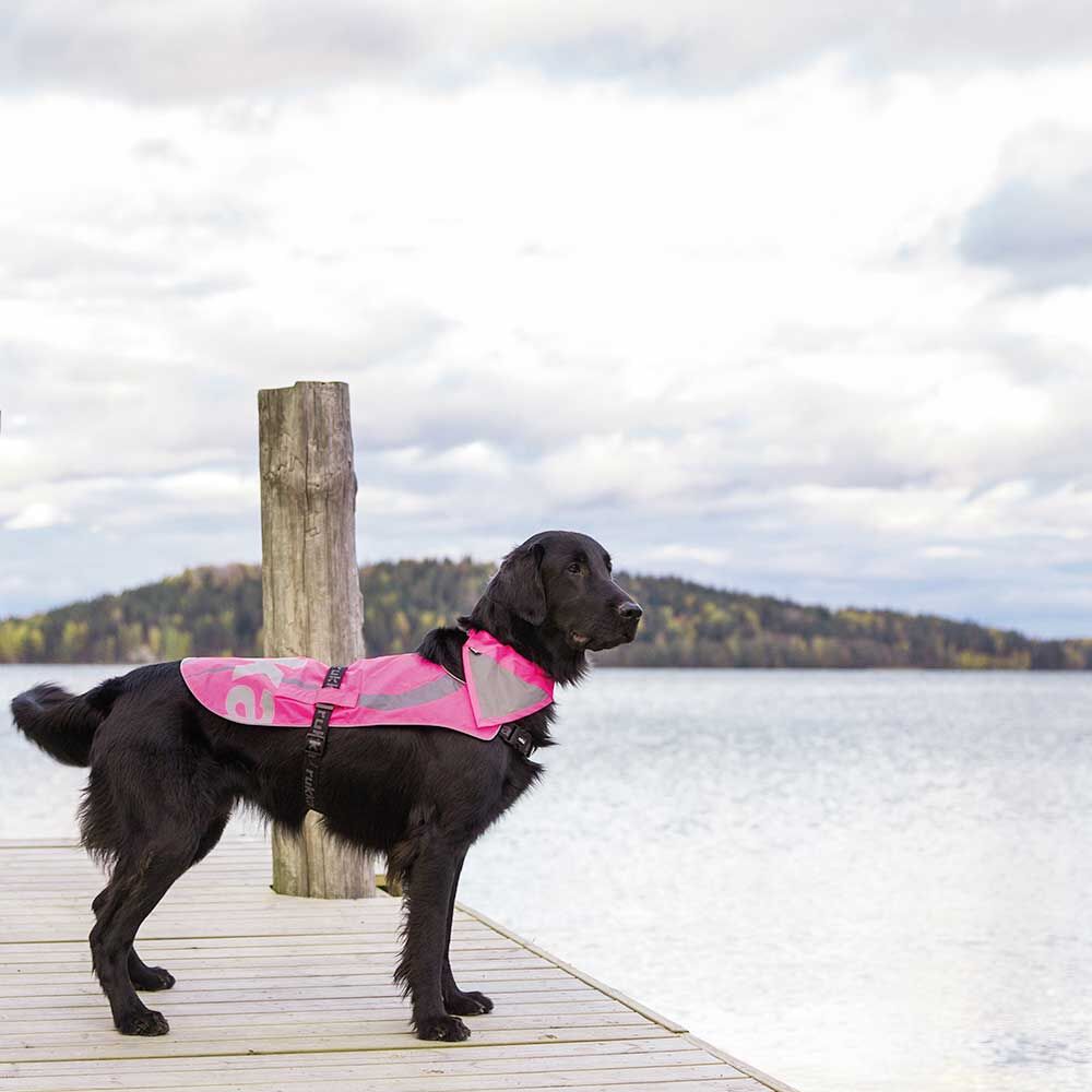 Rukka® FLAP veiligheidsvest voor honden, kleur: neonpink Afbeelding 4