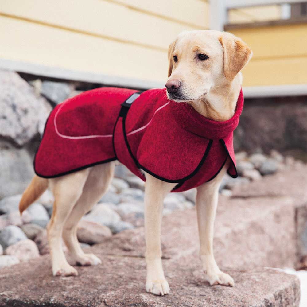 Rukka® COMFY fleecejas voor honden, kleur: roze-rood Afbeelding 3