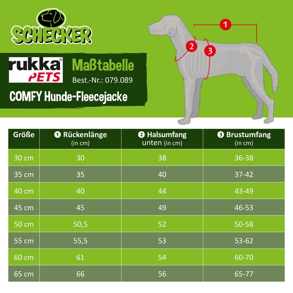 Rukka® COMFY fleecejas voor honden, kleur: roze-rood Afbeelding 4