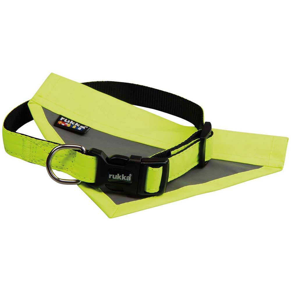 Rukka® FLIP veiligheidsbandana voor honden, kleur: neongeel Afbeelding 3