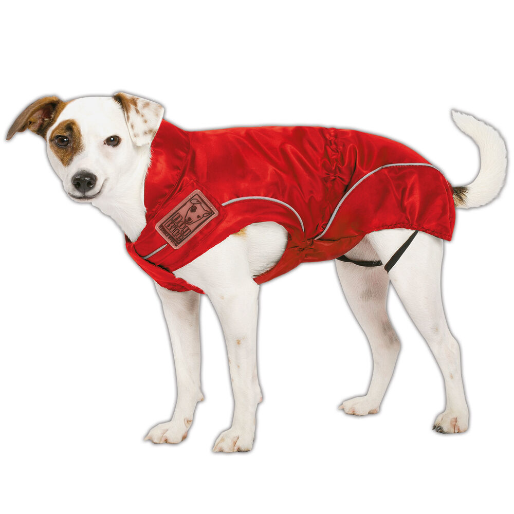 DogBite-regenjack kleur: rood