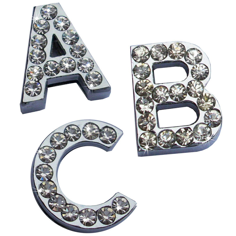 MyName letters, type 'Kristal', voor halsbanden 25-45 cm lengte