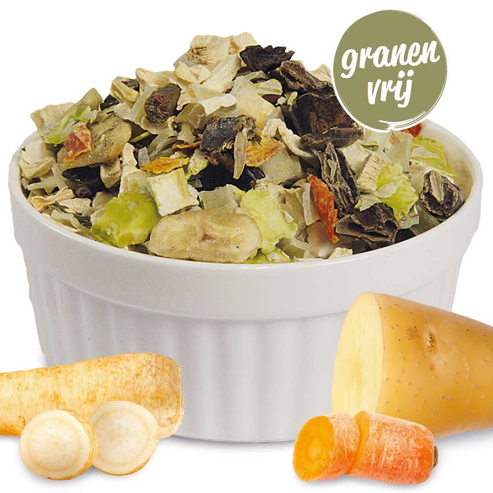 Veggie mix met aardappelen + groente Afbeelding 2