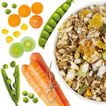 Veggi-mix met ontbijtgranen + groente