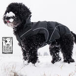 DogBite winterjas, kleur: zwart