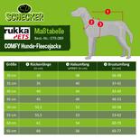 Rukka® COMFY fleecejas voor honden, kleur: roze-rood